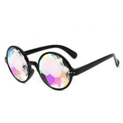 RAVELAND Rounded Kaleidoscope Glasses ACCESSORIES