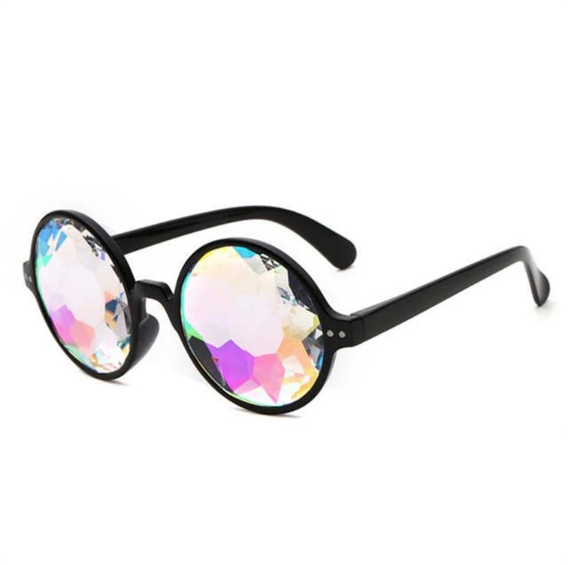 RAVELAND Rounded Kaleidoscope Glasses ACCESSORIES 4 RAVELAND Rounded Kaleidoscope Glasses ACCESSORIES