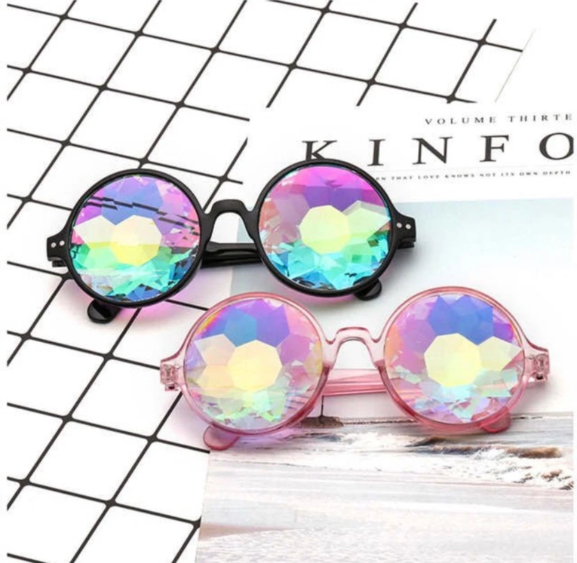 RAVELAND Rounded Kaleidoscope Glasses ACCESSORIES 7 RAVELAND Rounded Kaleidoscope Glasses ACCESSORIES