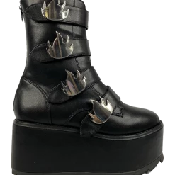 YRU SHOES KARMA FLAME - BLACK