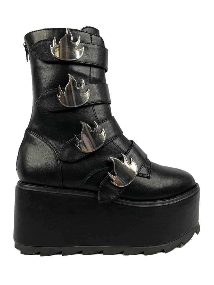 YRU SHOES KARMA FLAME - BLACK 4 YRU SHOES KARMA FLAME - BLACK