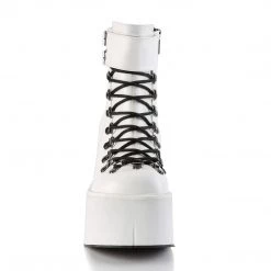 PLEASER WHITE ICE (ANKLE BOOTS)