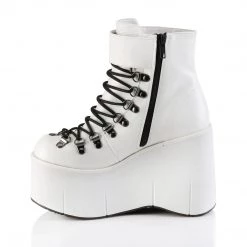 PLEASER WHITE ICE (ANKLE BOOTS)