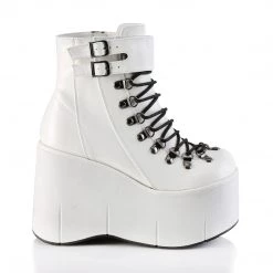 PLEASER WHITE ICE (ANKLE BOOTS)