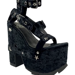 YRU SHOES NIGHTCALL - BLACK VELVET