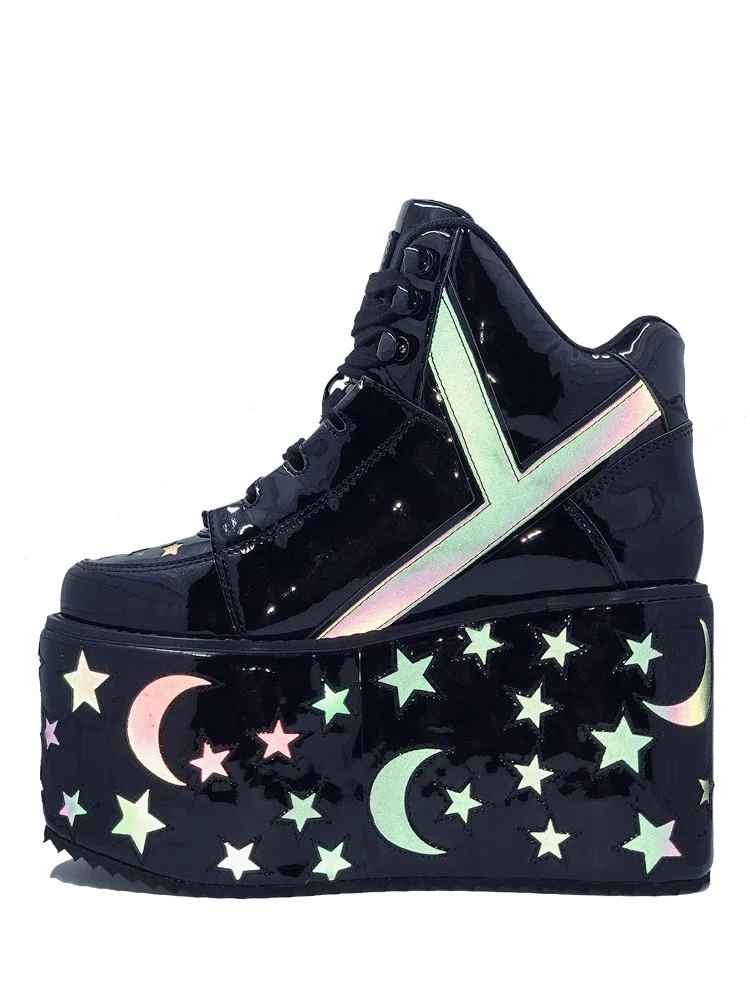 YRU SHOES QOZMO MOON STAR (reflective) 6 YRU SHOES QOZMO MOON STAR (reflective)