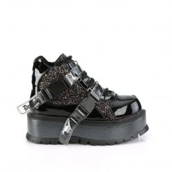 PLEASER Slacker Strapped Up Ankle Boot