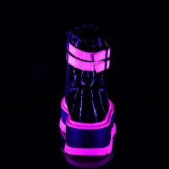 PLEASER SLACKER NEON PINK (ANKLE BOOTS)