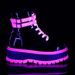 PLEASER SLACKER NEON PINK (ANKLE BOOTS)