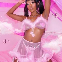 NevaNude Sparkle Pony Pink Glitter I Heart U Pasties ACCESSORIES 8 NevaNude Sparkle Pony Pink Glitter I Heart U Pasties ACCESSORIES