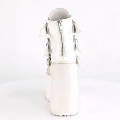 PLEASER RAVE NATION/ WHITE ANKLE BOOTS SHOES