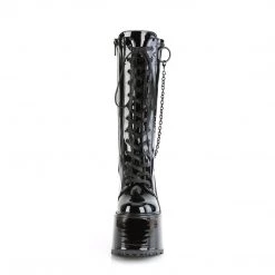 PLEASER UNCHAIN BOOTS BLACK SHOES 11 PLEASER UNCHAIN BOOTS BLACK SHOES