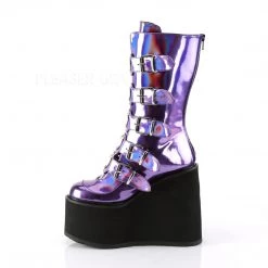 DISCONTINUED SHOES WTF BOOTS/ PURPLE 10 DISCONTINUED SHOES WTF BOOTS/ PURPLE