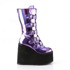 DISCONTINUED SHOES WTF BOOTS/ PURPLE