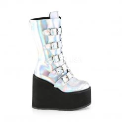 DISCONTINUED SHOES WTF BOOTS/ SILVER