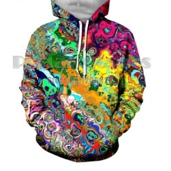RAVELAND ACID TRIP HOODIE MENS