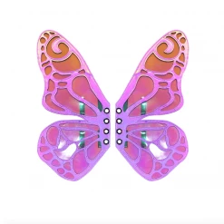 Neva Nude SHOES FlutterByeee Reflective Butterfly Original Wingz Pair For Calf Or Boot