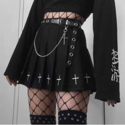 RAVELAND ALL SAINTS BLACK SKIRT WOMEN