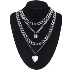 RAVELAND LOVE LOCKED NECKLACE ACCESSORIES