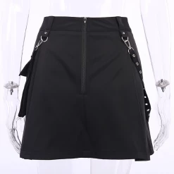 RAVELAND GET THE BAG BLACK SKIRT WOMEN