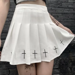 RAVELAND ALL SAINTS SKIRT WHITE WOMEN