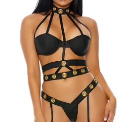 FORPLAY Seductive Cage Lingerie Set