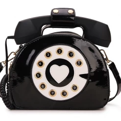 RAVELAND BAGS & BACKPACKS IMMA CALL YOU BACK PURSE BLACK