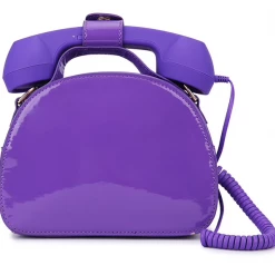 RAVELAND BAGS & BACKPACKS IMMA CALL YOU BACK PURSE PURPLE