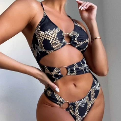 RAVELAND QUEEN SNAKE SWIMSUIT