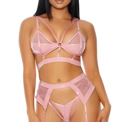 FORPLAY Double Cuff Love Lingerie Set