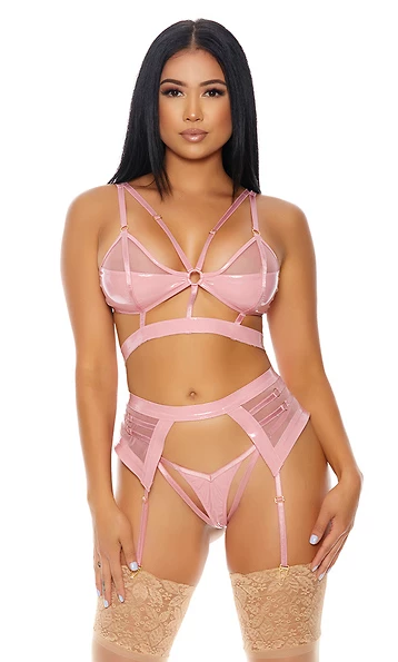 FORPLAY Double Cuff Love Lingerie Set 3 FORPLAY Double Cuff Love Lingerie Set