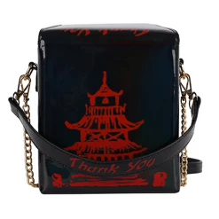RAVELAND ONLY TAKE OUT PURSE HOLOGRAPHIC BLACK