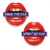 PASTEASE HEADBANGER COLLECTION Mind The Gap: London UK Lips Nipple Pasties