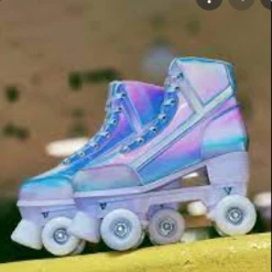 YRU SHOES QOZMIQ SK8 IRIDESCENT