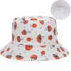 RAVELAND HEADBANGER COLLECTION SHROOMZ BUCKET HAT WHITE