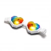 RAVELAND WHITE & RAINBOW LOVE GOGGLES HEADBANGER COLLECTION