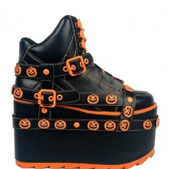 YRU QOZMO BONDAGE JACKOLANTERN - BLACK/ORANGE