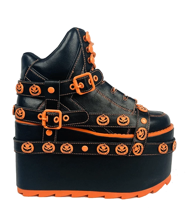 YRU QOZMO BONDAGE JACKOLANTERN - BLACK/ORANGE 4 YRU QOZMO BONDAGE JACKOLANTERN - BLACK/ORANGE