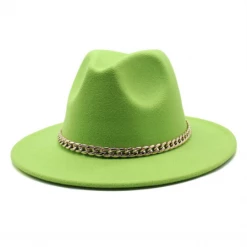 RAVELAND GOLD CHAIN FEDORA