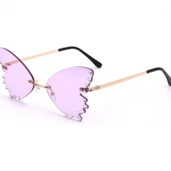 RAVELAND DIAMOND BUTTERFLY GLASSES