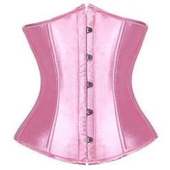 RAVELAND UNDERBUSTS & CORSETS LOVELY PINK WAIST CINCHER