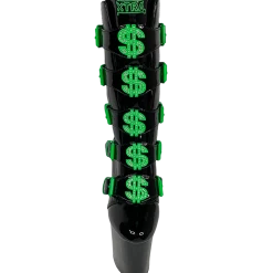 YRU VIP BOOTS BLACK & GREEN SHOES