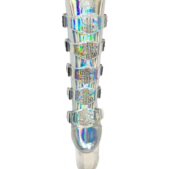 YRU VIP BOOTS SILVER & HOLOGRAM 11 YRU VIP BOOTS SILVER & HOLOGRAM