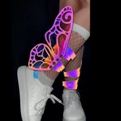 Neva Nude SHOES FlutterByeee Reflective Butterfly Original Wingz Pair For Calf Or Boot