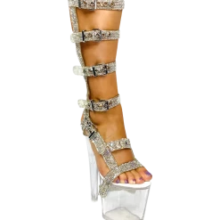 YRU SHOES X HI - QRYSTAL/CLEAR