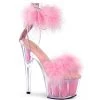 PLEASER SOFT ADORE PINK HEELS