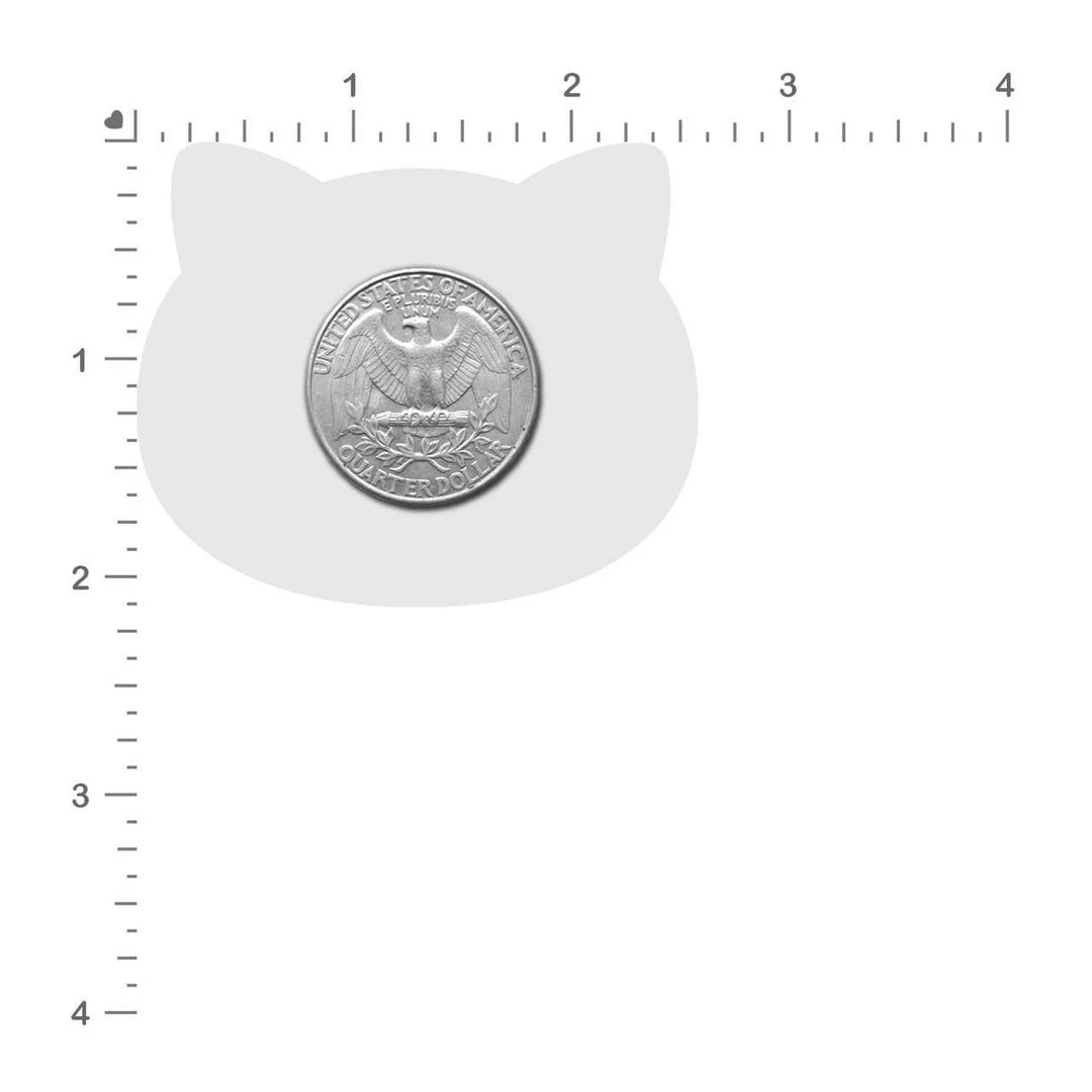 PASTEASE ACCESSORIES Set: Black Glitter Kitty Cat 6 PASTEASE ACCESSORIES Set: Black Glitter Kitty Cat