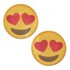 PASTEASE Emoji: Yellow Smiley Face With Heart Eyes Nipple Pasties