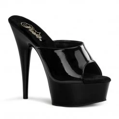 PLEASER SHOES NOT SO INNOCENT HEELS/ BLACK