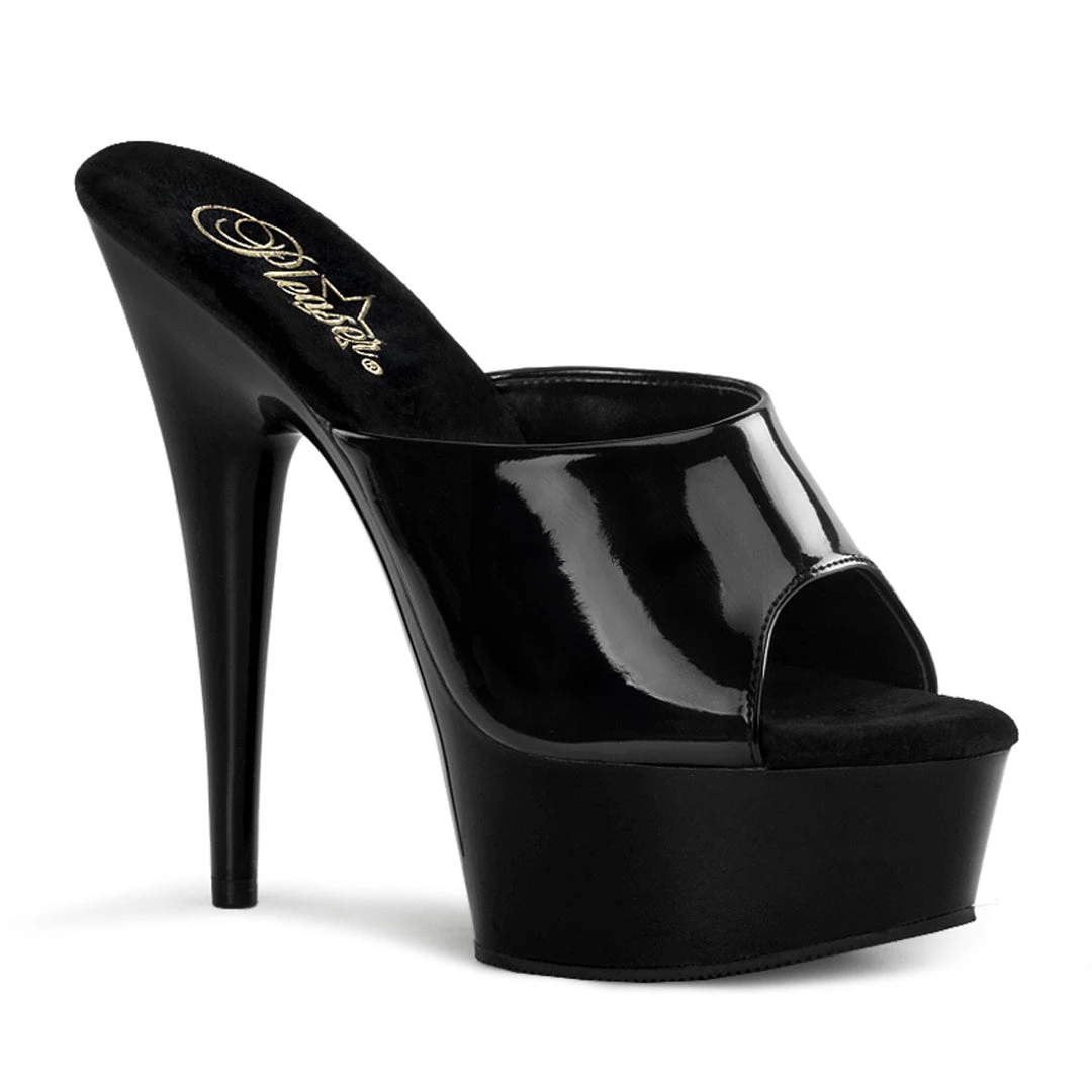 PLEASER SHOES NOT SO INNOCENT HEELS/ BLACK 3 PLEASER SHOES NOT SO INNOCENT HEELS/ BLACK